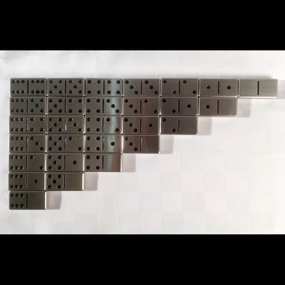 Set of double 6 dominoes. - Picture 6 of 6